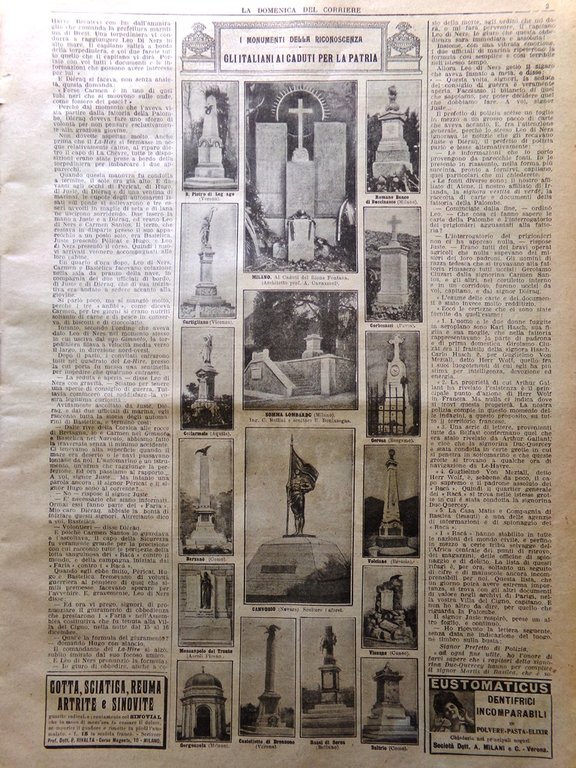 La Domenica del Corriere 13 Novembre 1921 Celebrazione Milite Ignoto … | Immagine Gallery 4