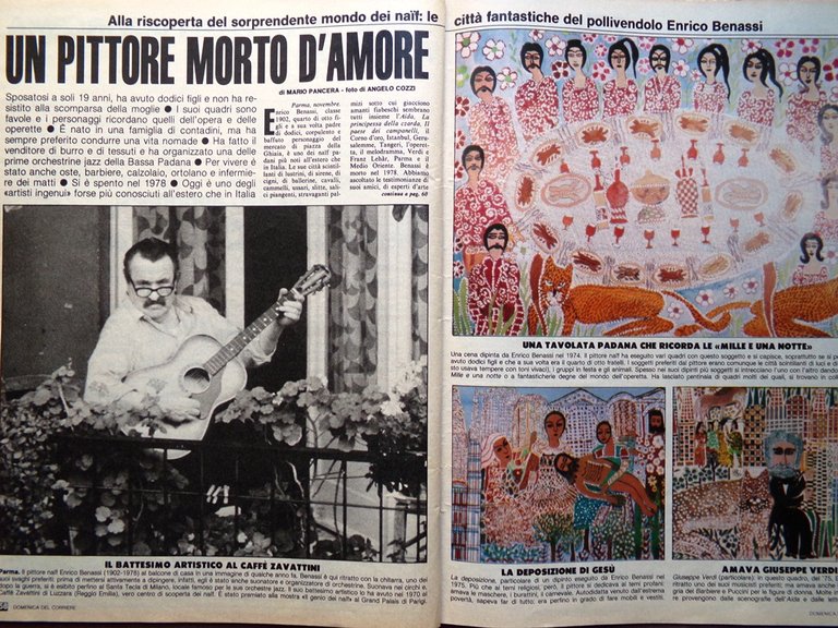 La Domenica del Corriere 13 Novembre 1982 Gelli Scirea Benassi …