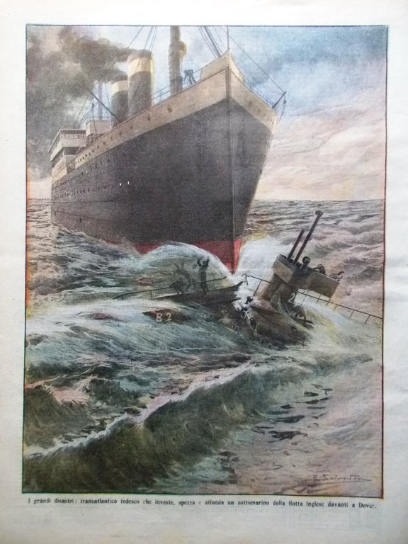 La Domenica del Corriere 13 Ottobre 1912 Biblioteca Vaticano Asti …