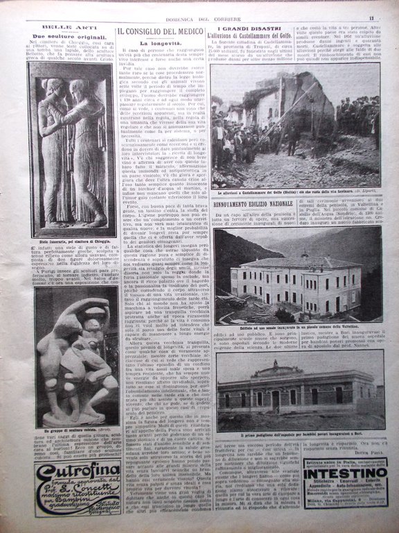La Domenica del Corriere 13 Ottobre 1912 Biblioteca Vaticano Asti …