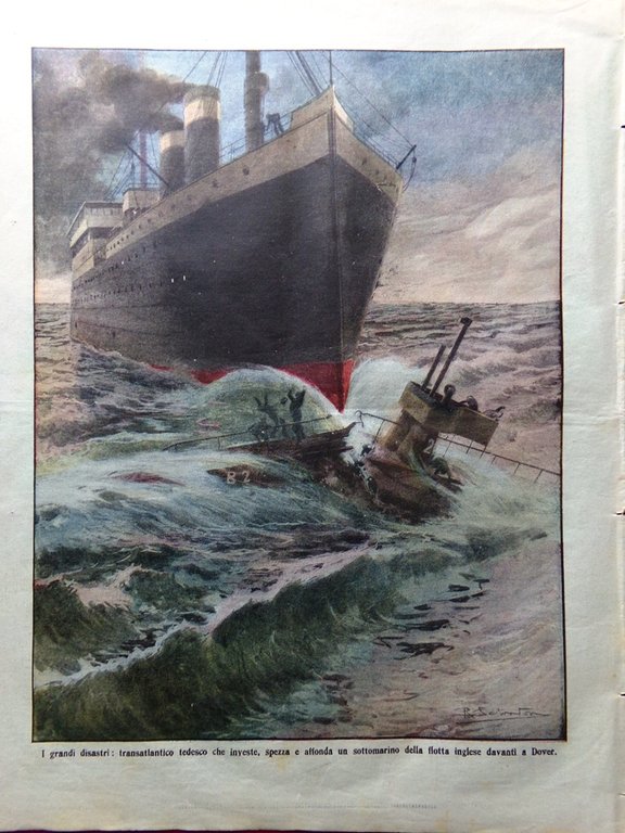 La Domenica del Corriere 13 Ottobre 1912 Biblioteca Vaticano Asti … | Immagine Gallery 9