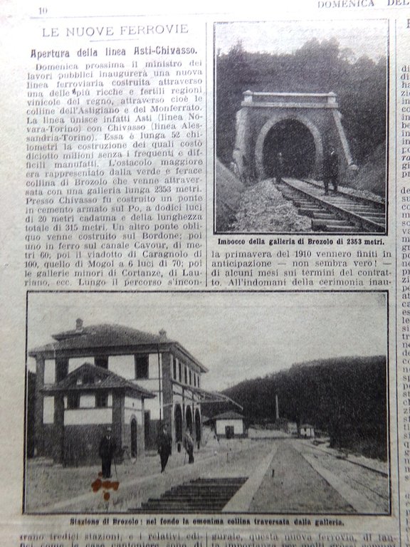 La Domenica del Corriere 13 Ottobre 1912 Biblioteca Vaticano Asti … | Immagine Gallery 11