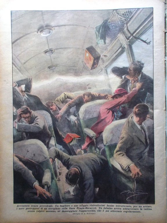 La Domenica del Corriere 13 Settembre 1936 Duce Spagna Richelieu …