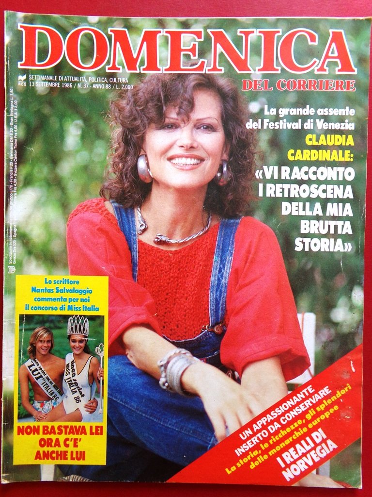 La Domenica del Corriere 13 Settembre 1986 Medjugorje Bramieri Ustica …