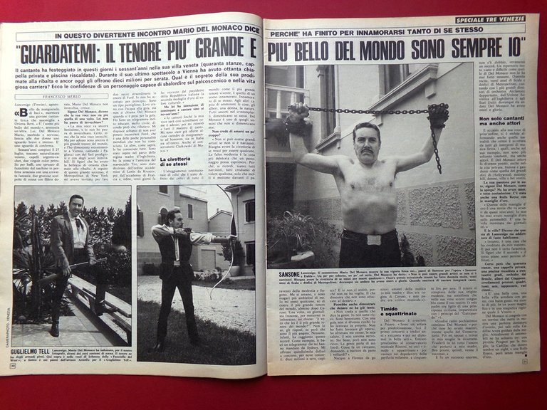 La Domenica del Corriere 14 Agosto 1975 Ricordi Palio di …