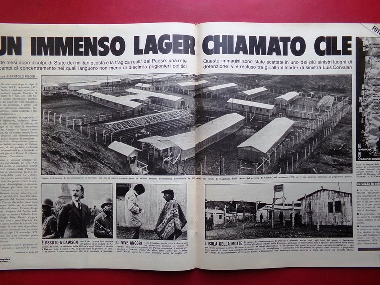 La Domenica del Corriere 14 Aprile 1974 Valpreda Callas Costantino …