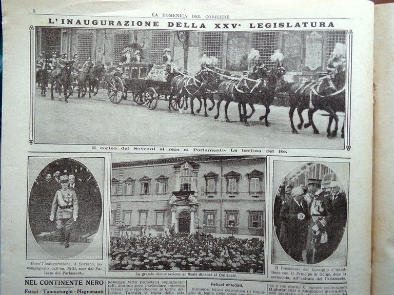 La Domenica del Corriere 14 Dicembre 1919 Lady Astor XXV …