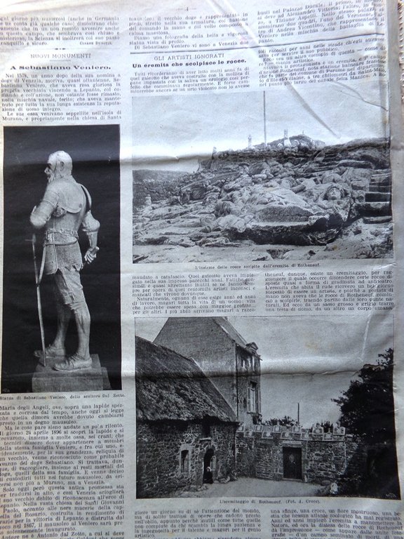 La Domenica del Corriere 14 Gennaio 1906 Augusto Fano Waterloo …