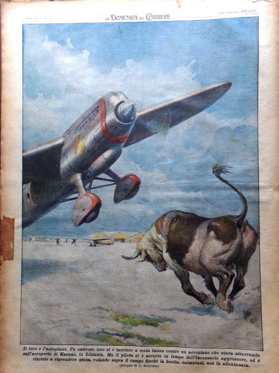 La Domenica del Corriere 14 Gennaio 1939 Maria Savoia Borbone …