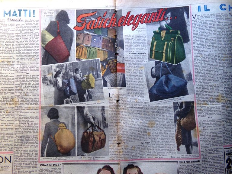 La Domenica del Corriere 14 Gennaio 1945 WW2 Attacco Tedeschi …