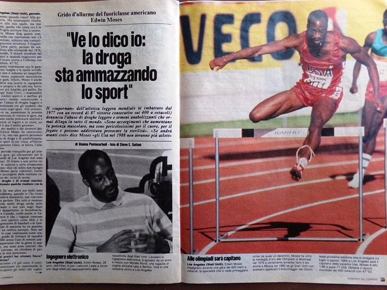 La Domenica del Corriere 14 Gennaio 1984 Wojtyla Monet Orwell …