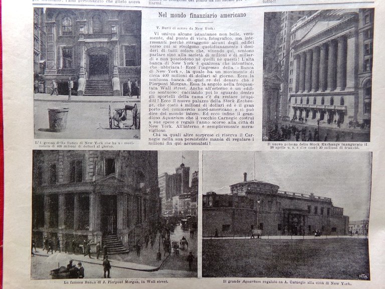 La Domenica del Corriere 14 Giugno 1903 Pompieri a Napoli …
