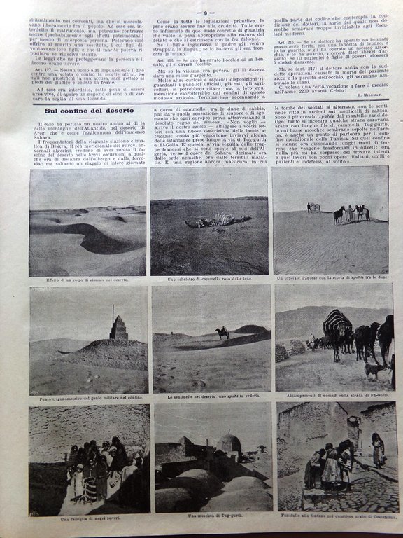 La Domenica del Corriere 14 Giugno 1903 Pompieri a Napoli …