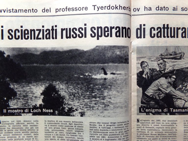 La Domenica del Corriere 14 Giugno 1964 Mostro Labynkyr Morte … | Immagine Gallery 2