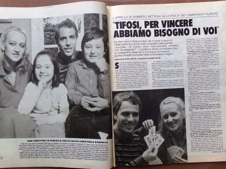La Domenica del Corriere 14 Giugno 1980 Bettega Wojtyla Bergman …
