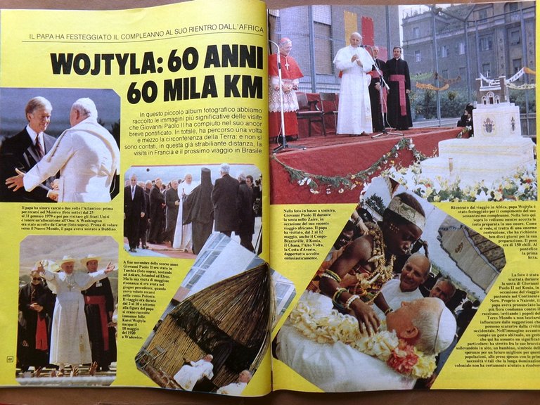 La Domenica del Corriere 14 Giugno 1980 Bettega Wojtyla Bergman …