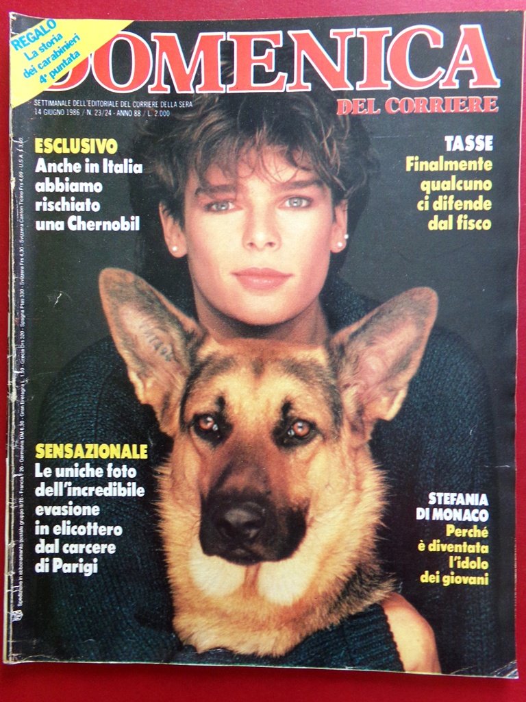 La Domenica del Corriere 14 Giugno 1986 Stefania Monaco Chernobyl …