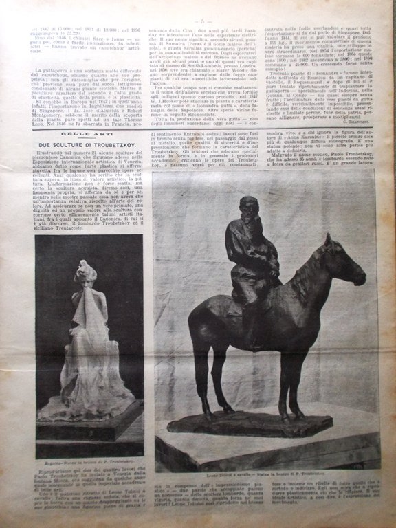 La Domenica del Corriere 14 Luglio 1901 Andrea Doria Ibsen …
