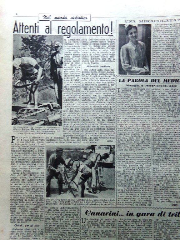 La Domenica del Corriere 14 Luglio 1946 De Nicola Mondine …