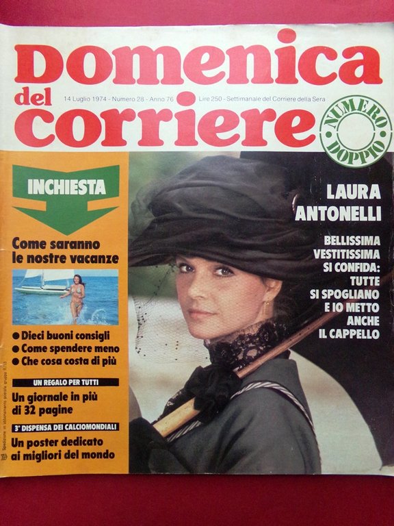 La Domenica del Corriere 14 Luglio 1974 Antonelli Marilyn Taylor … | Immagine Gallery 1