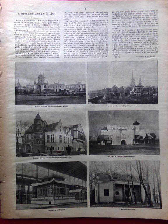 La Domenica del Corriere 14 Maggio 1905 Pasqua Polonia Marte … | Immagine Gallery 2