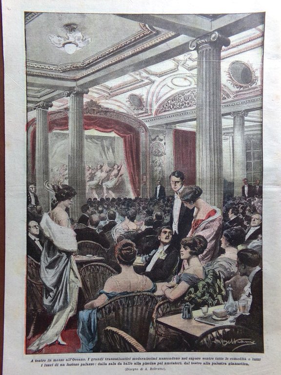 La Domenica del Corriere 14 Marzo 1920 Processo Budapest Ratibor …