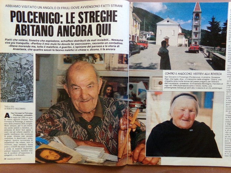 La Domenica del Corriere 14 Settembre 1989 Polcenigo Asimov Glaser …