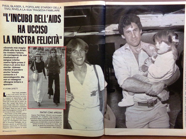 La Domenica del Corriere 14 Settembre 1989 Polcenigo Asimov Glaser …