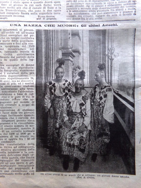 La Domenica del Corriere 15 Aprile 1906 Eruzione Vesuvio Pietri …