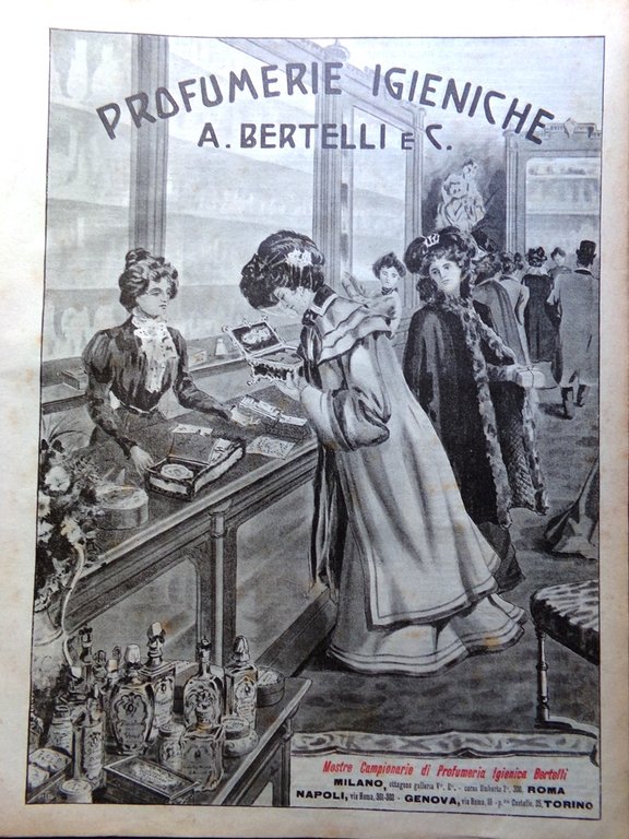 La Domenica del Corriere 15 Dicembre 1901 Farnesina Bandiera Australiana …