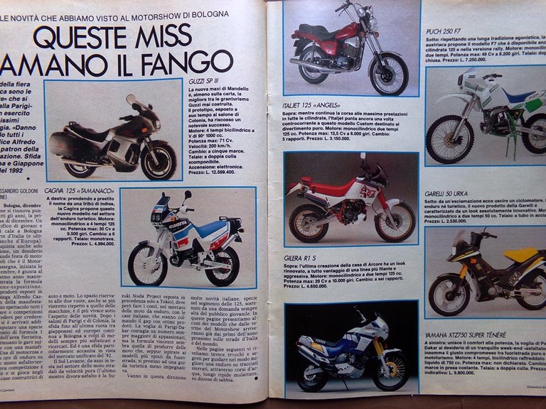 La Domenica del Corriere 15 Dicembre 1988 Liz Taylor Motocross …