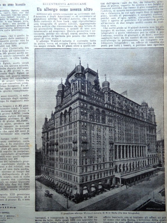 La Domenica del Corriere 15 Febbraio 1903 Modugno Messaggi Holmes …