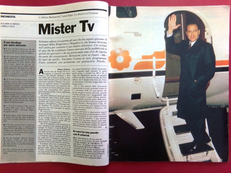La Domenica del Corriere 15 Febbraio 1986 Disastro Challenger Berlusconi …