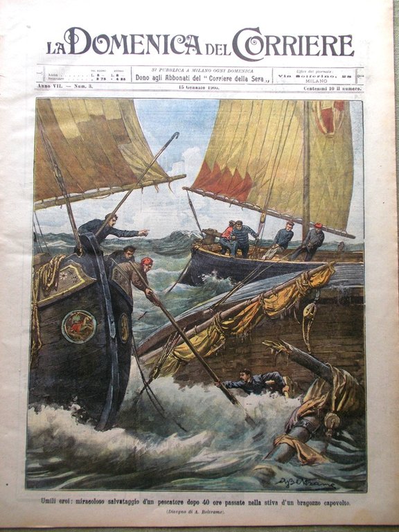La Domenica del Corriere 15 Gennaio 1905 Resa di Port … | Immagine Gallery 1