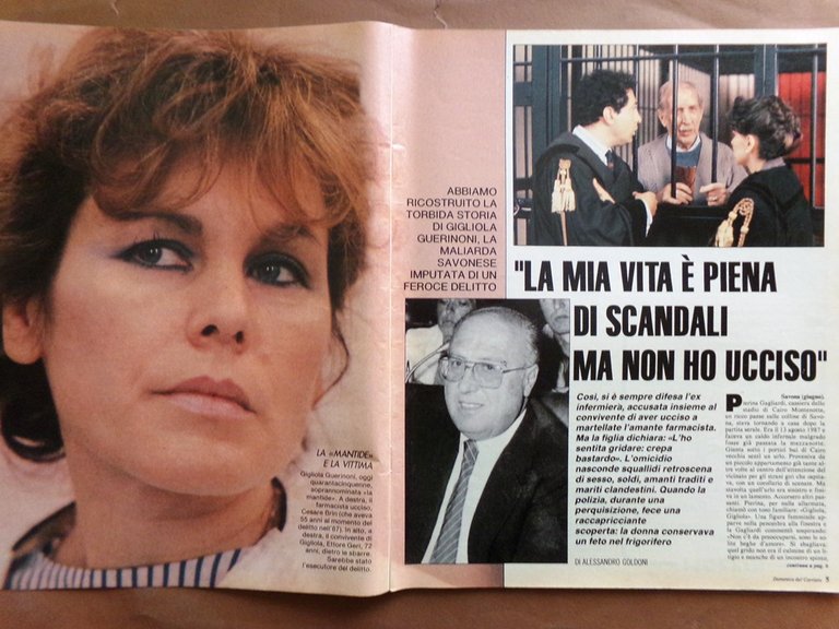 La Domenica del Corriere 15 Giugno 1989 Cinesi Madre Teresa …