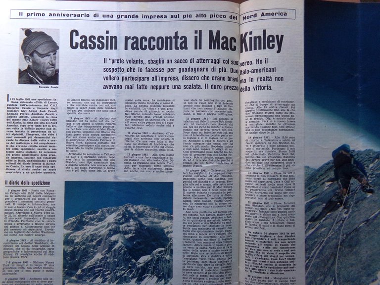 La Domenica del Corriere 15 Luglio 1962 Soraya Berruti Geraldina …