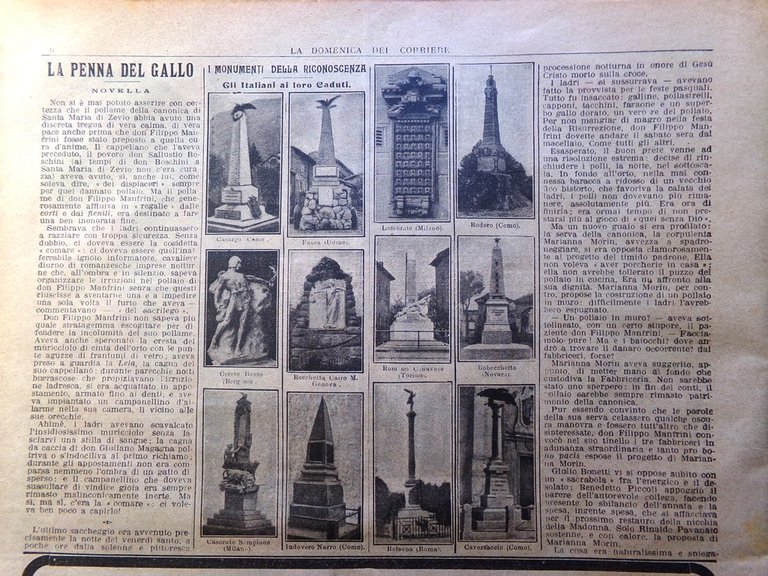 La Domenica del Corriere 15 Maggio 1921 Duse Reginetta di …