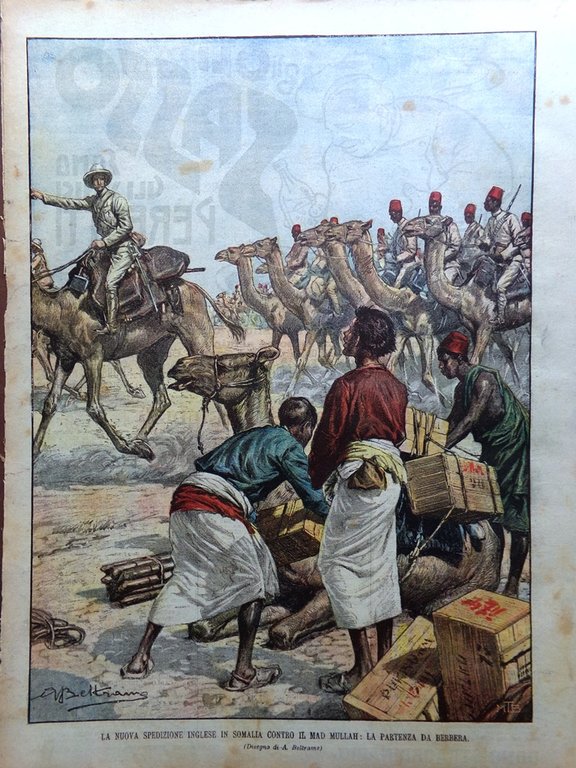 La Domenica del Corriere 15 Novembre 1903 Inondazioni in Veneto …