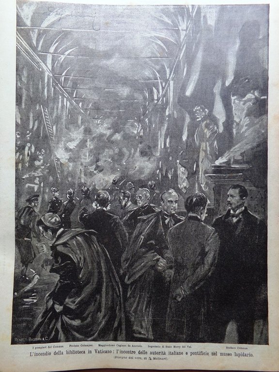 La Domenica del Corriere 15 Novembre 1903 Inondazioni in Veneto …