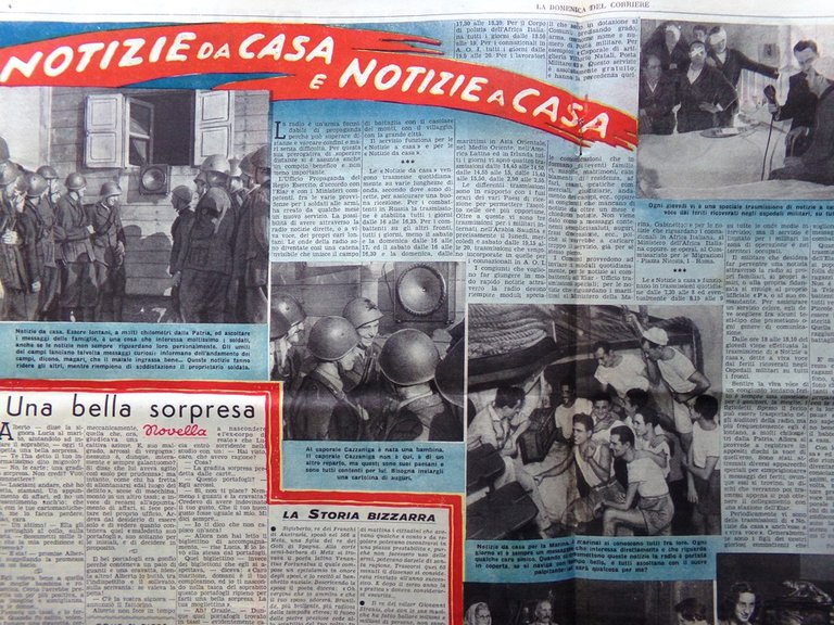 La Domenica del Corriere 15 Novembre 1942 WW2 Barbarigo Mazzoni …