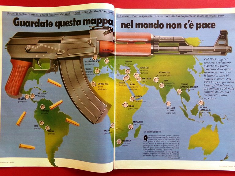 La Domenica del Corriere 15 Novembre 1986 Montanelli Milva Geova …