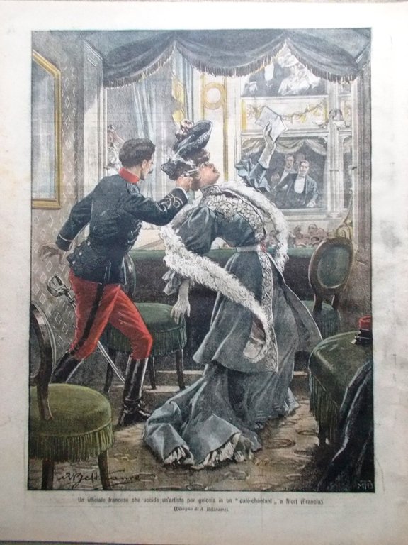 La Domenica del Corriere 15 Ottobre 1905 Tiflis Terremoto Calabria …