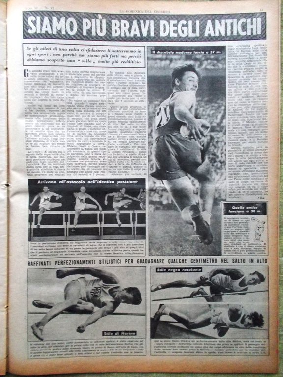 La Domenica del Corriere 15 Ottobre 1950 Grisolia Shaw Beltrame …