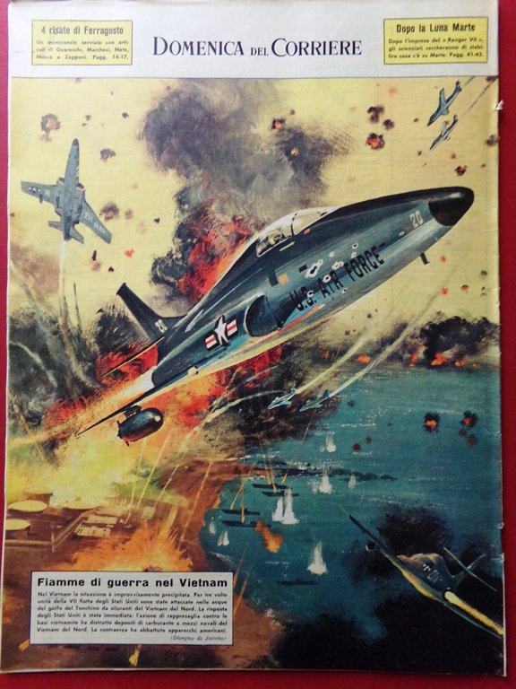 La Domenica del Corriere 16 Agosto 1964 WW1 De Gasperi … | Immagine Gallery 3