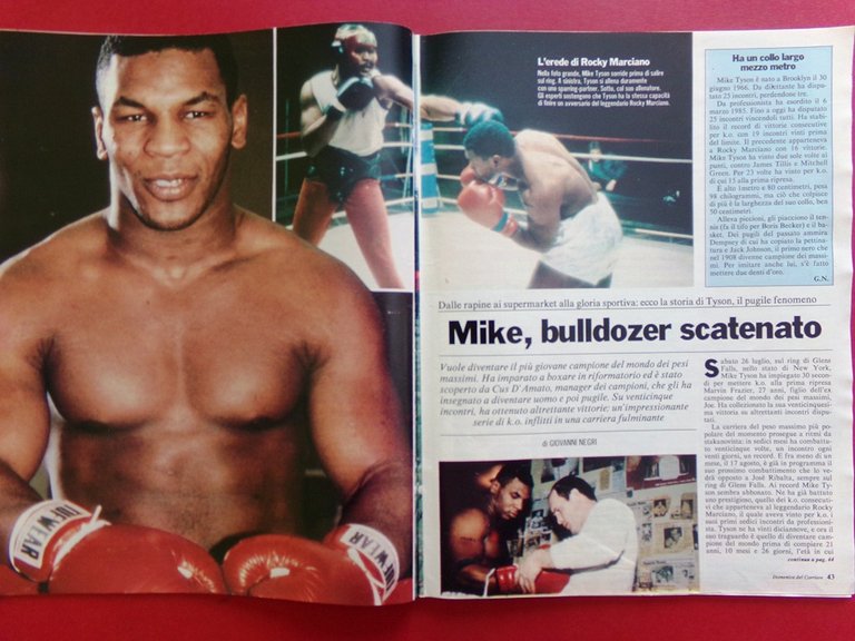 La Domenica del Corriere 16 Agosto 1986 Gorbaciov Tardif Liedholm …