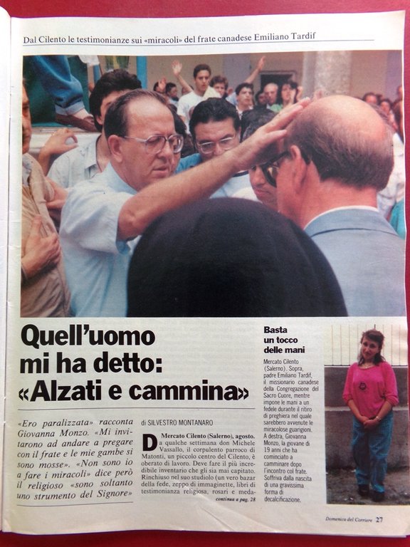 La Domenica del Corriere 16 Agosto 1986 Gorbaciov Tardif Liedholm …