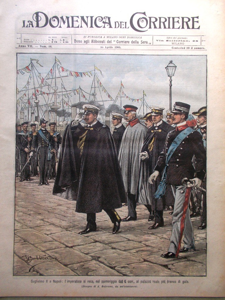 La Domenica del Corriere 16 Aprile 1905 Rivolta Tripoli De …