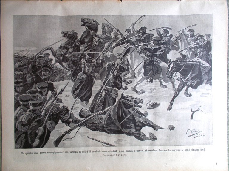 La Domenica del Corriere 16 Aprile 1905 Rivolta Tripoli De …