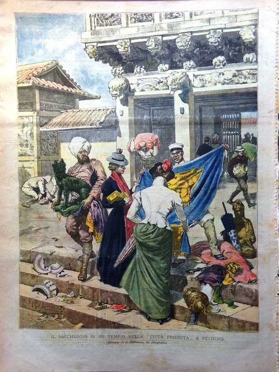 La Domenica del Corriere 16 Dicembre 1900 Perew Tiziano La … | Immagine Gallery 7