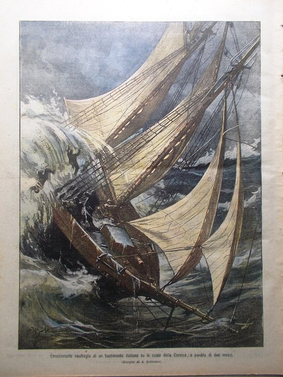 La Domenica del Corriere 16 Dicembre 1906 Teofilo Patini Marconi …